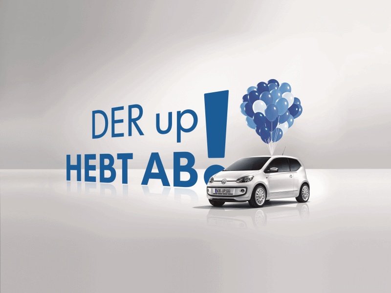 VW up! hebt ab 2012